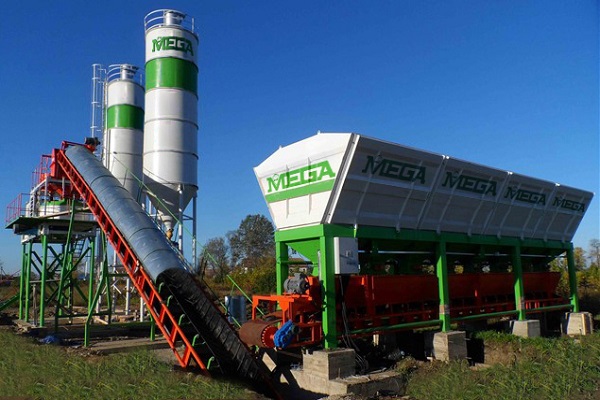 Бетонный завод 120 м3ч марки Mega Promix 120.TW