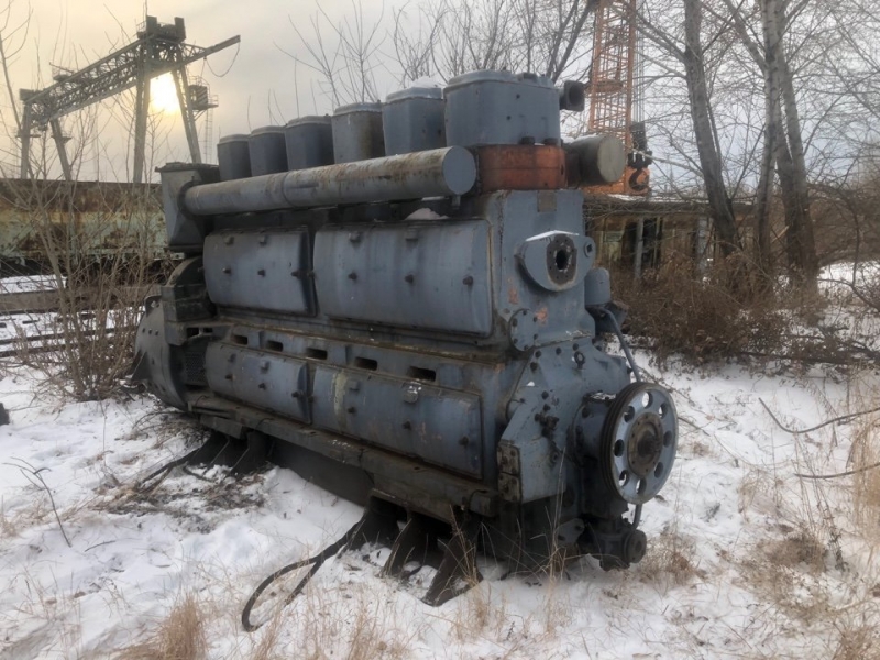 Продадим тепловозный двигатель Д-50 ПДГ-1М
