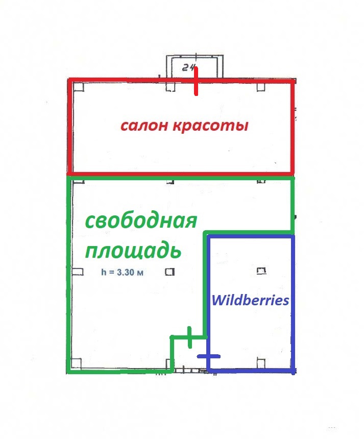 Продается помещение 250 м2 в ЮАО Москвы