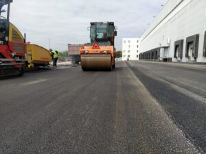 Асфальтирование в Новосибирске, Асфальтовой крошки