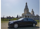 Аренда авто с водителем в Минске. Mercedes W221 S500 Long